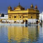 Le temple d'or à Amritsar.