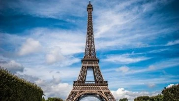 La tour eiffel à paris, france.