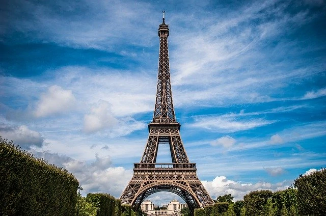 La tour eiffel à paris, france.