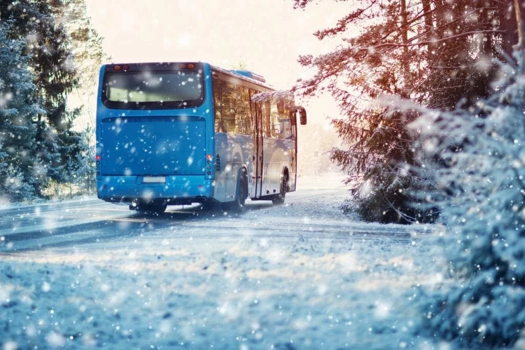 bus neige