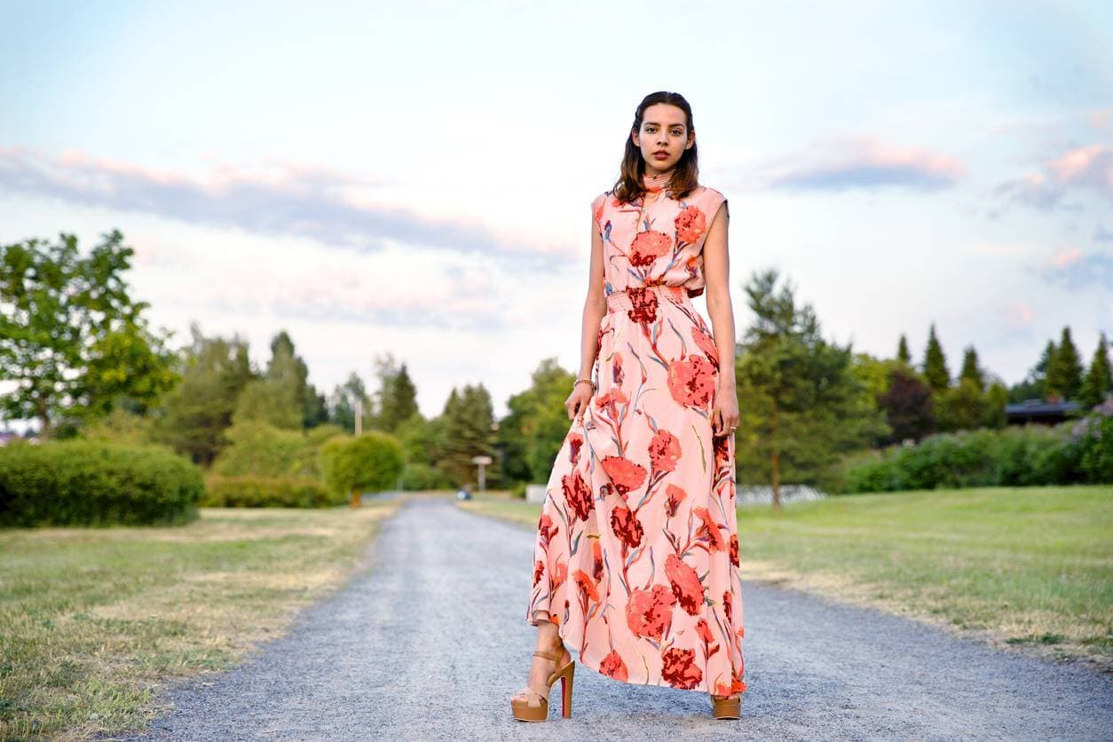 chaussure pour robe longue