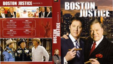 Jaquette du dvd de la saison 2 de la justice boston.